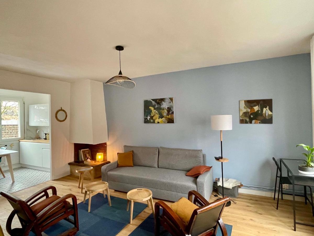 La Chambre Jaune Maison Avec Grande Terrasse Et Garage Prive Villa Lille Ngoại thất bức ảnh