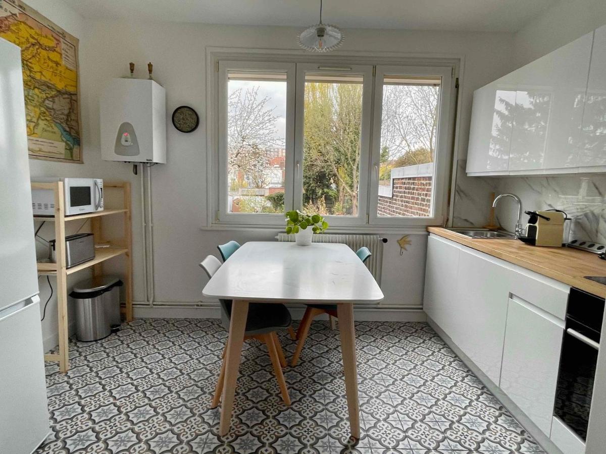 La Chambre Jaune Maison Avec Grande Terrasse Et Garage Prive Villa Lille Ngoại thất bức ảnh