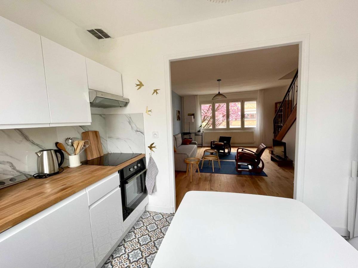 La Chambre Jaune Maison Avec Grande Terrasse Et Garage Prive Villa Lille Ngoại thất bức ảnh