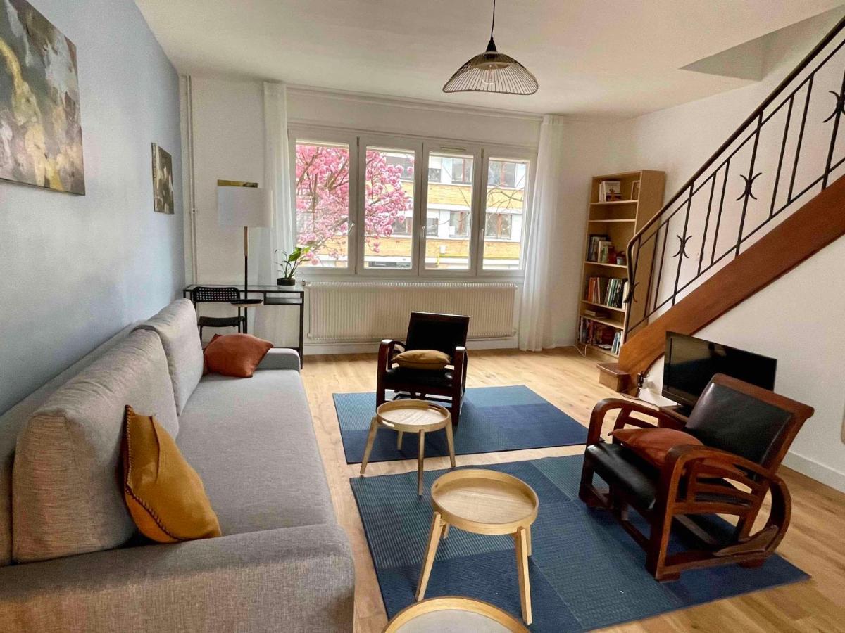 La Chambre Jaune Maison Avec Grande Terrasse Et Garage Prive Villa Lille Ngoại thất bức ảnh